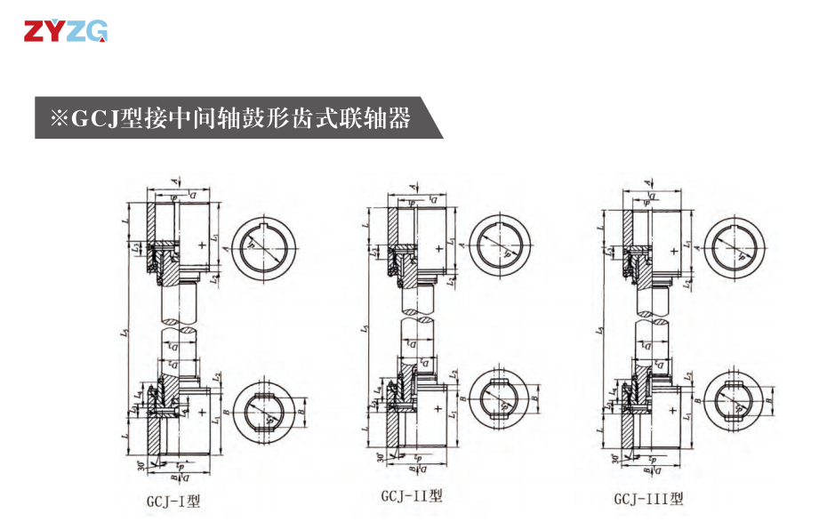 GCJ  型接中间轴鼓形齿式绿巨人软件免费下载